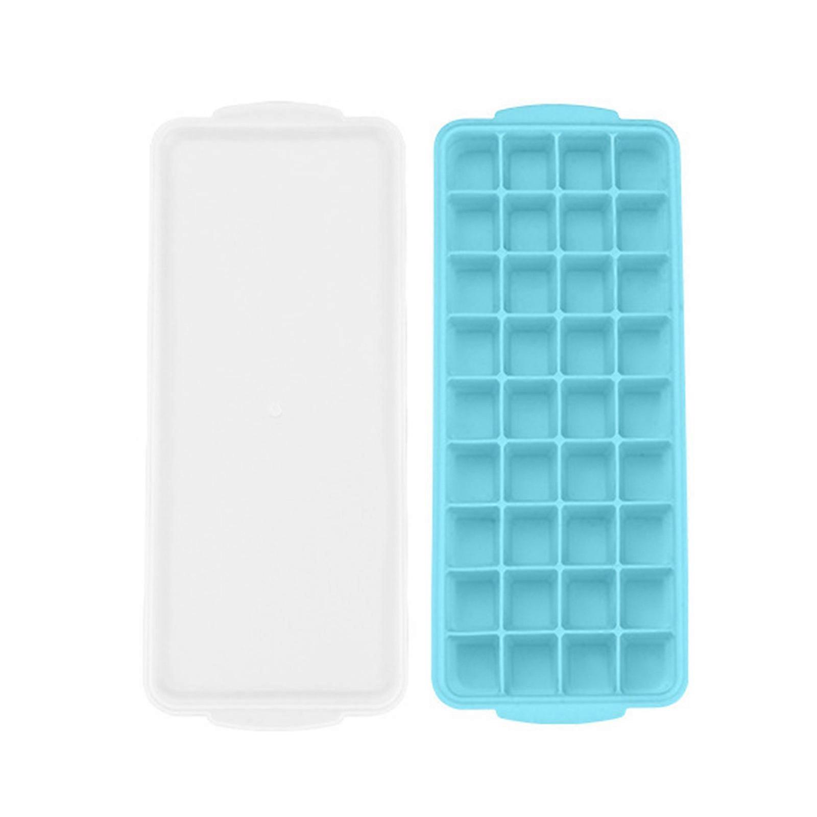 36 Ice Trays With Lids Stackable Silicone Ice Trays For Easy Release