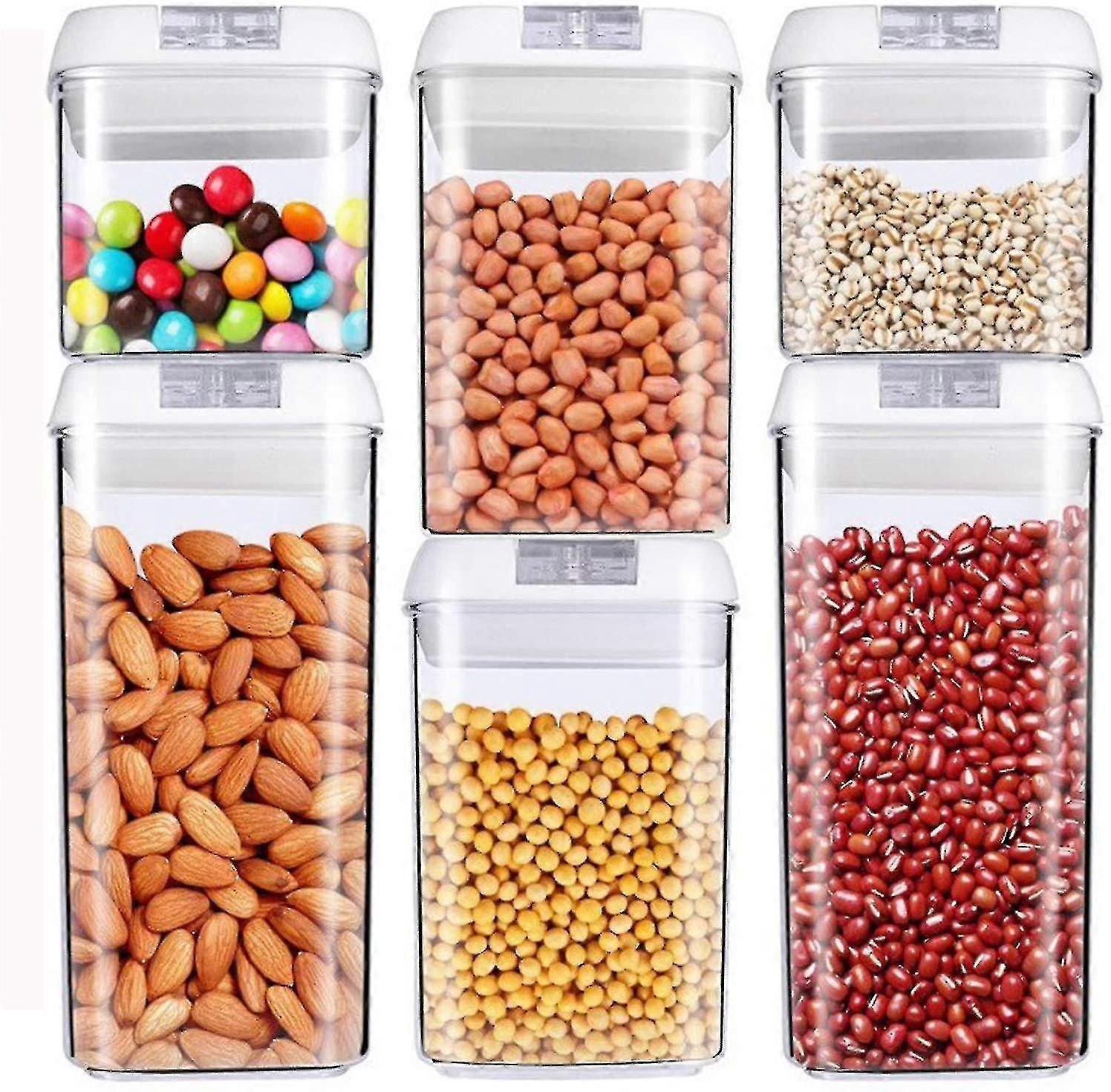 Storage Jar Set With Lid, Airtight Storage Boxes Storage Container