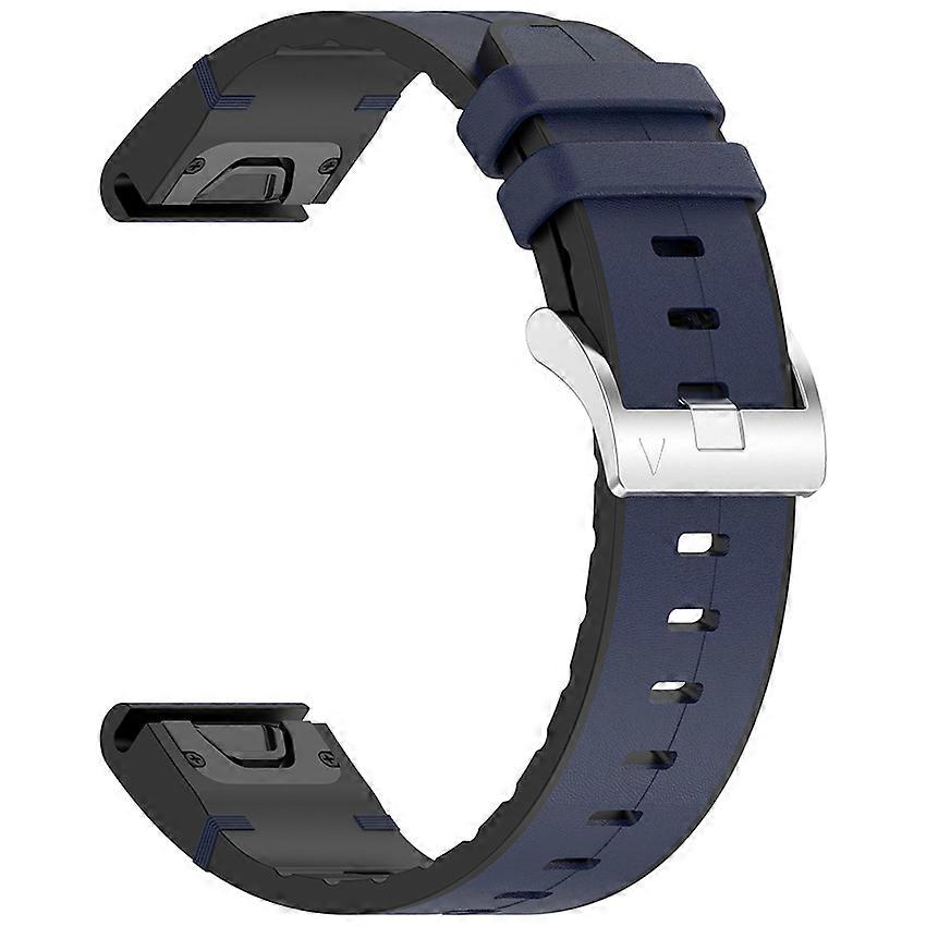 Watch Strap Leather Strap Patch Leather Strap Accessories for Garmin 26MM