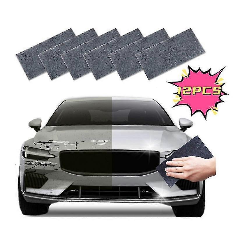 12pcs Nano Sparkle Cloth For Car Scratches Nano Magic Cloth Scratch Remover