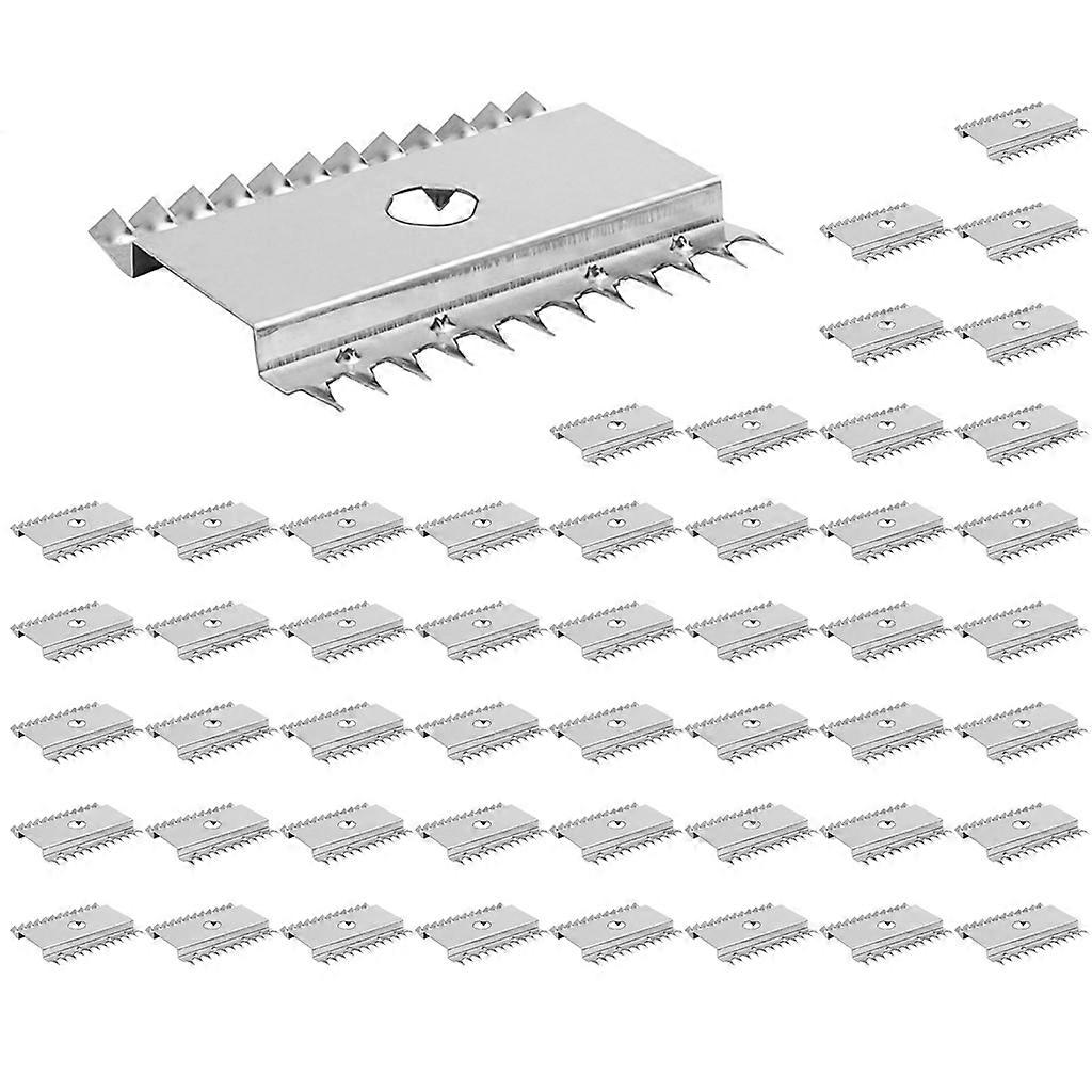 50pcs PV Grounding Conductive Sheet Solar Panel Grounding Clip Washer Sheet