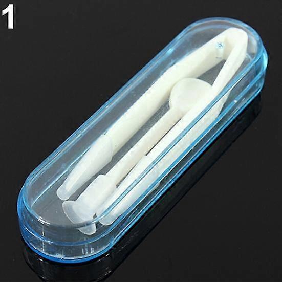 New Contact Lens Inserter Remover + Soft Tip Tweezers + Case Hygienic Nursing Kit