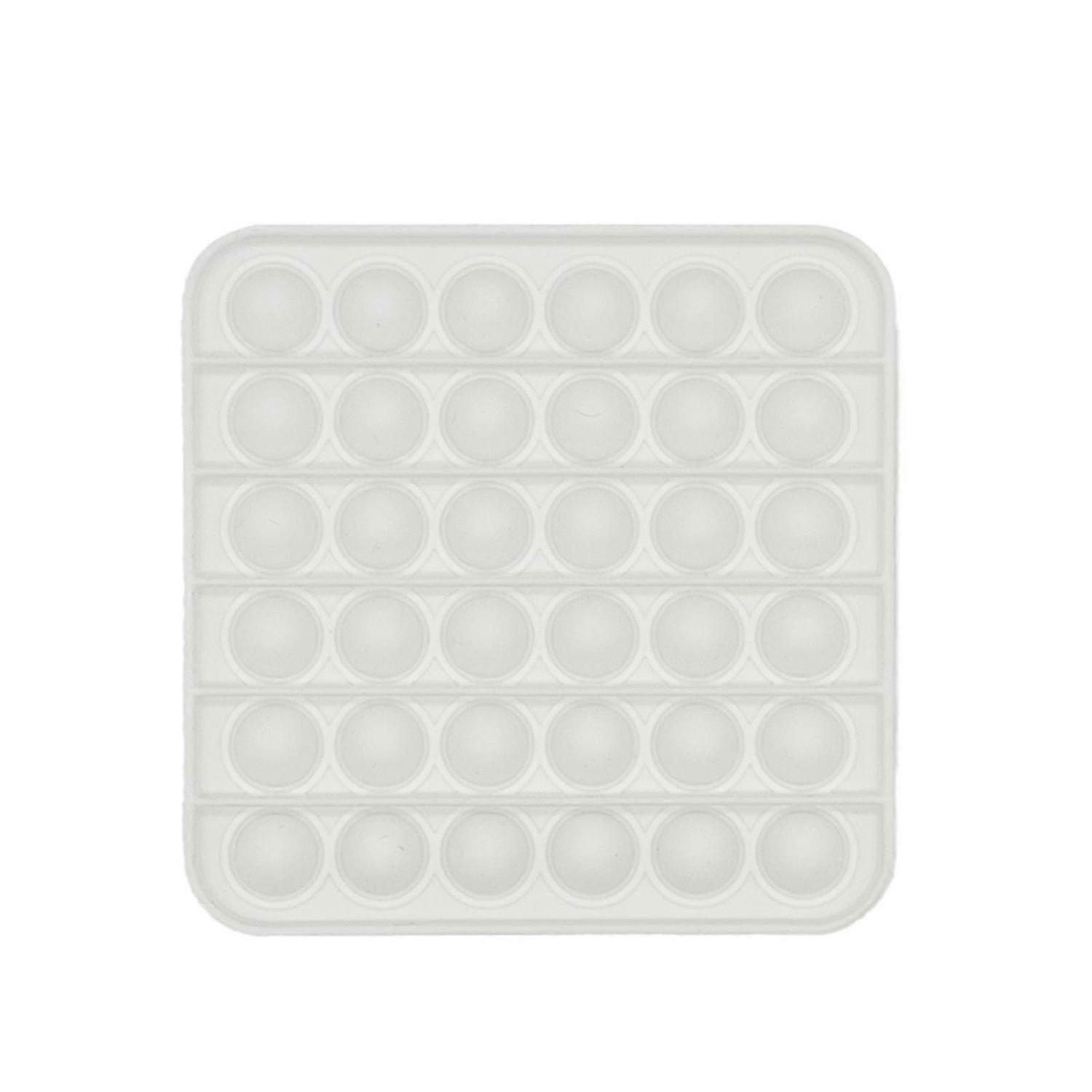 Push Bubble Sensory Toy, Push Bubble Sensory Toy, Square Push Bubble Sensory Toy, White Square, Part