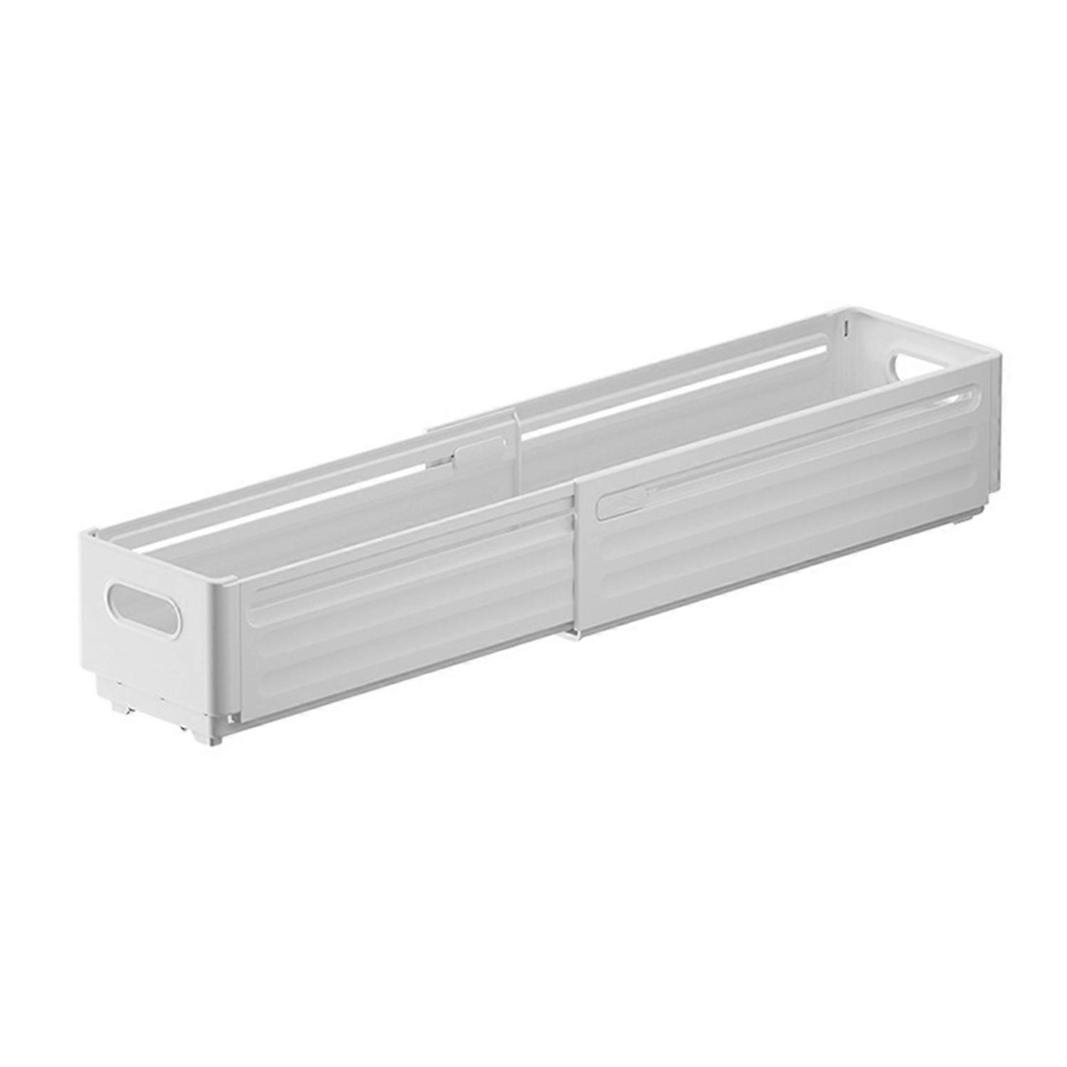 Expandable Storage Bins with Hollow Handles Stable Stackable Versatile Space-Saving Organizer for
