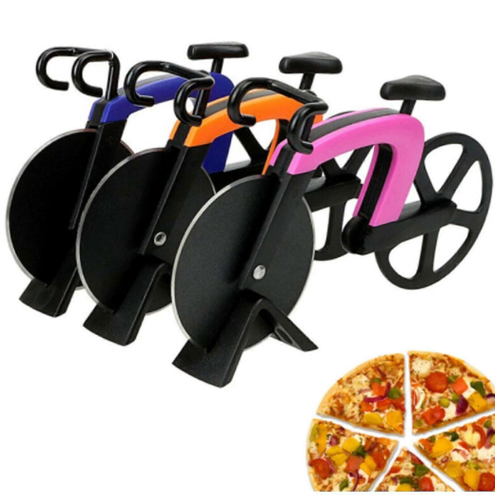 3PCS Bicycle Pizza Cutter Wheel Chopper