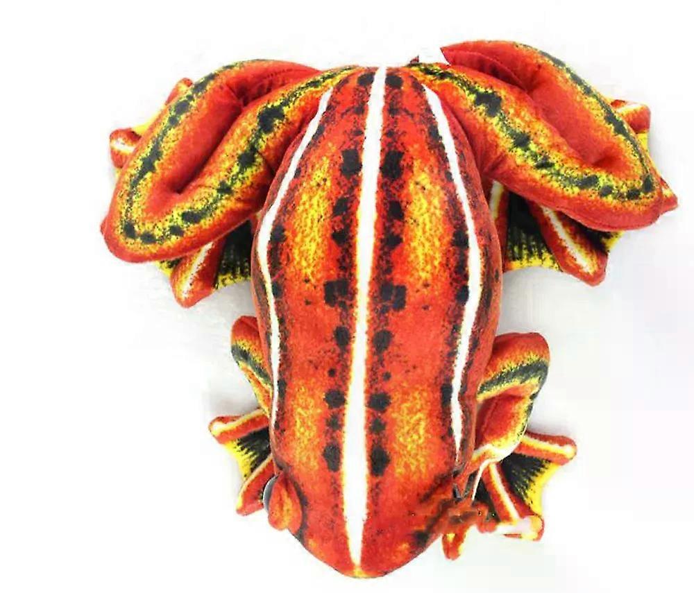 شخصية محاكاة تحلق الضفدع الأطفال محشوة أفخم لعبة هدية عيد ميلاد