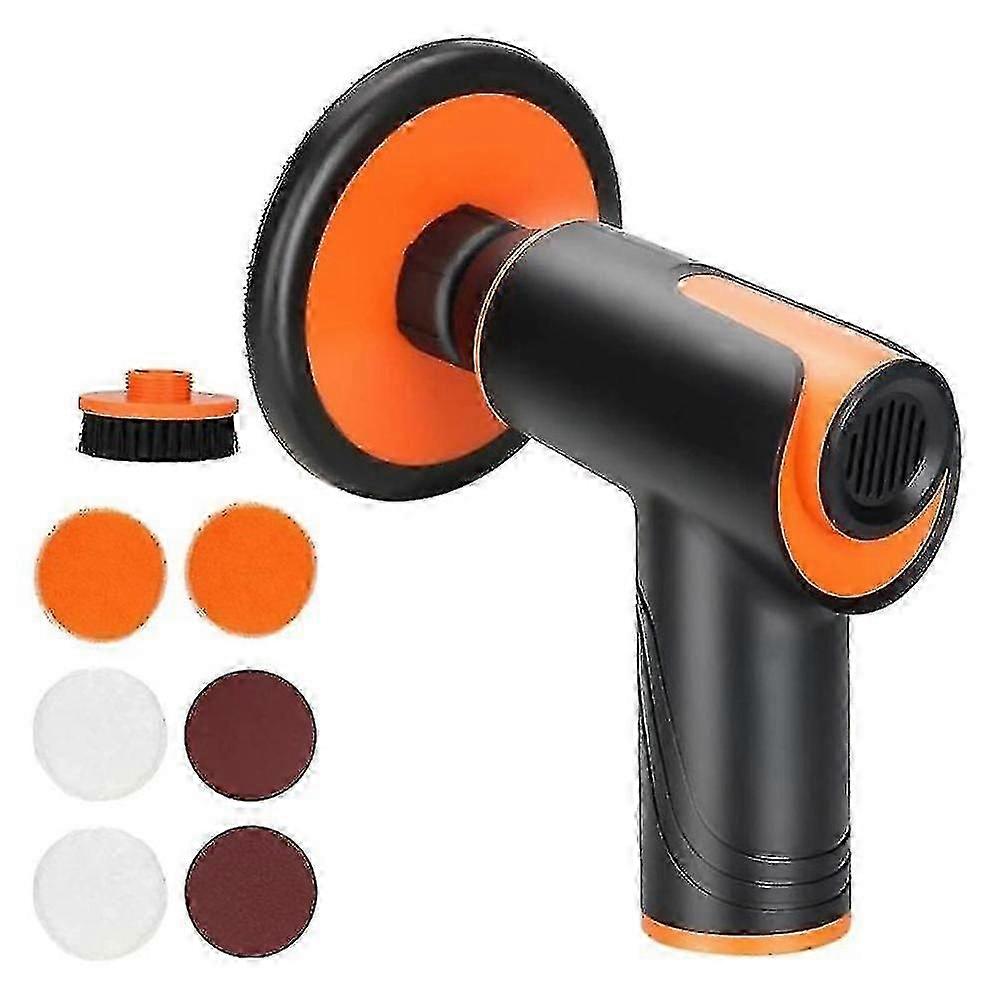 Cordless Car Buffer Polisher, Mini Electric Polisher Tool Set With 2 Speed Eccentric Compact 4500 R