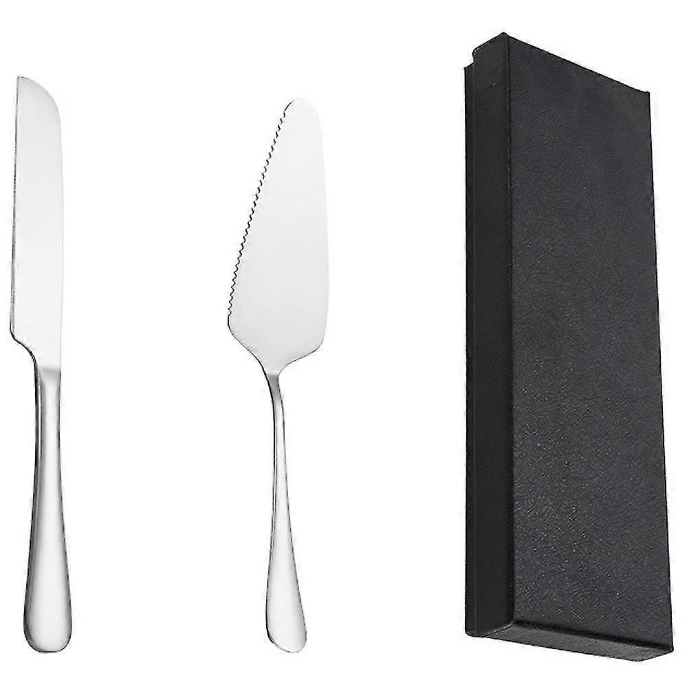Kitchen Utensils Stainless Set Butter Spatula Wedding Cake Knife Set Cake Knife And Server Set