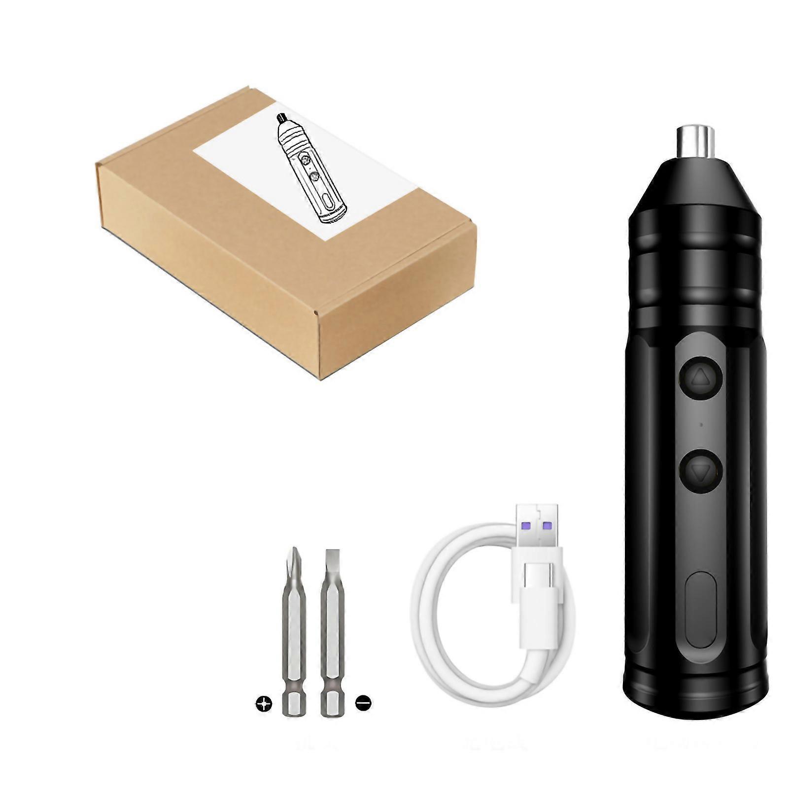 Electric Screwdriver Cordless Brushless Rechargeable Power Drill for Home Working 2pcs