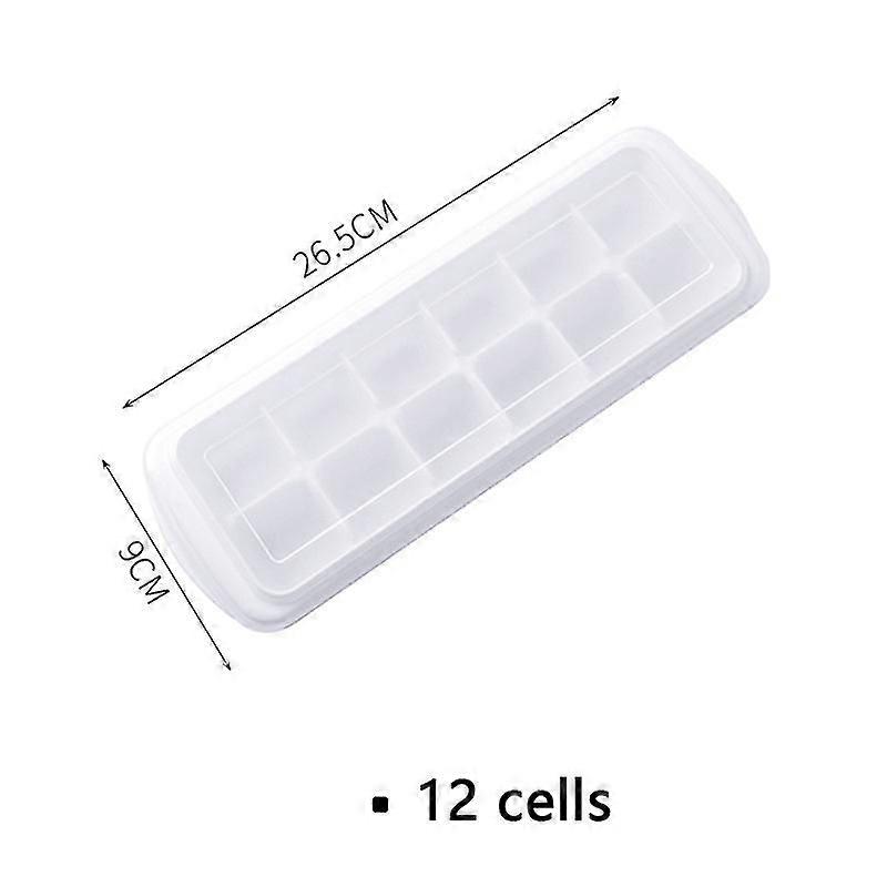 12/48/60 Grids Ice Cube Tray Plastic Ice Cube Maker Sphere Mold for Cocktail