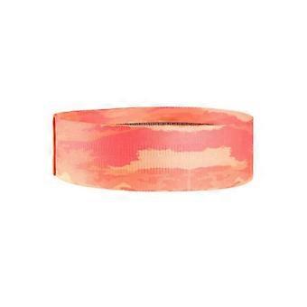 Non-Slip Cloth Exercise Bands For Working Butt,  Legs For Gym & Home Workout, Yoga (Orange Gradient Small Resistance - Size M)
