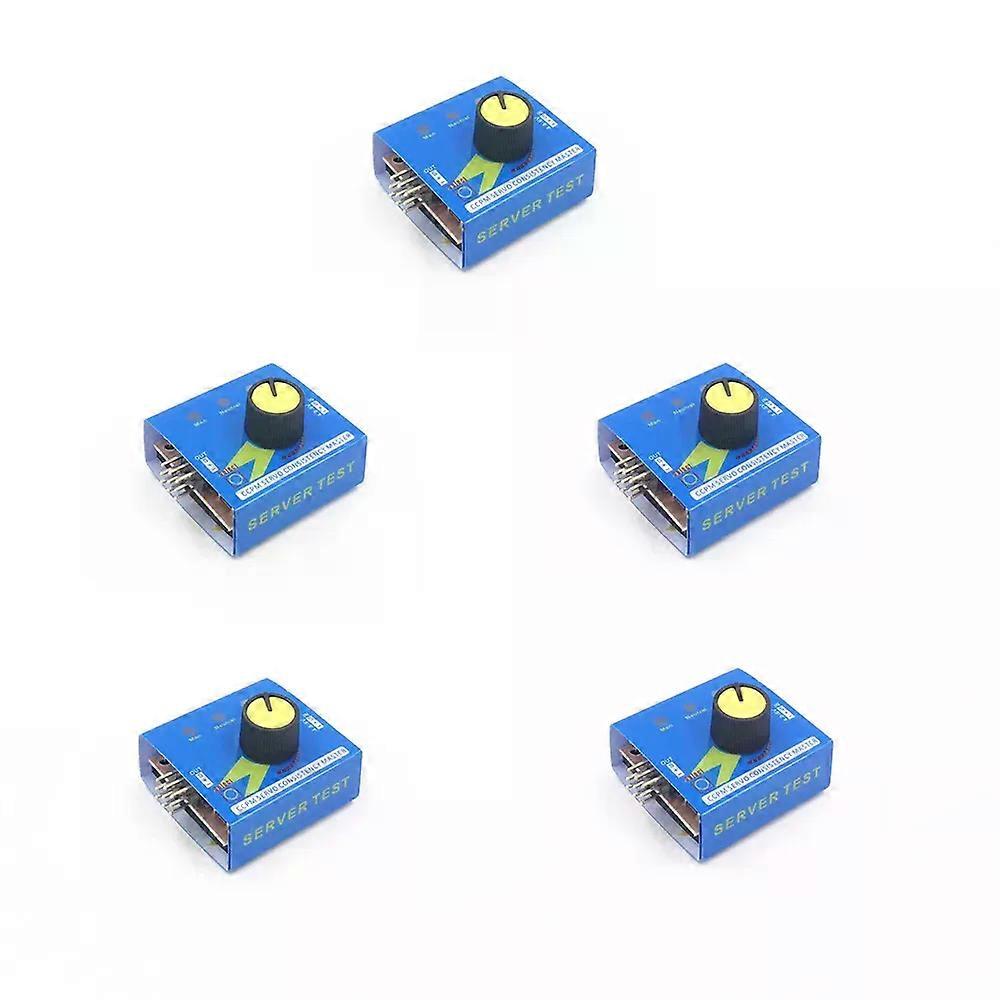 5/10pcs Multiple Servo Tester 3CH ECS Consistency Speed Controller Power Channel CCPM Meter Master Checker RC Helicopter