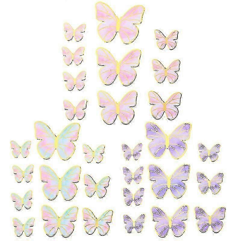 unique 60pcs cake decorations , Cupcake Toppers