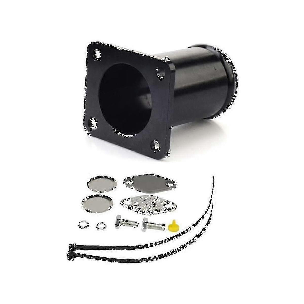 Aluminum EGR Delete & Removal Kit for E46 318d/320d/330d/330xd/320cd/318td - Bypass Blanking