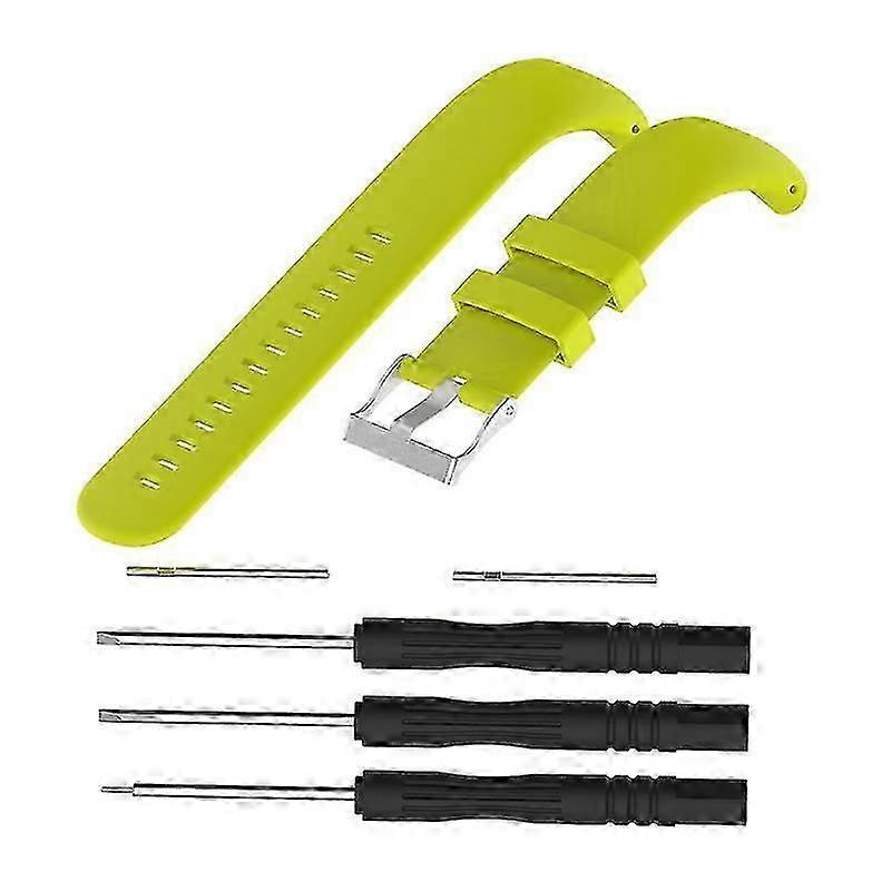 Silicone Replacement Wrist Band Strap For Core All Black Sports Watch