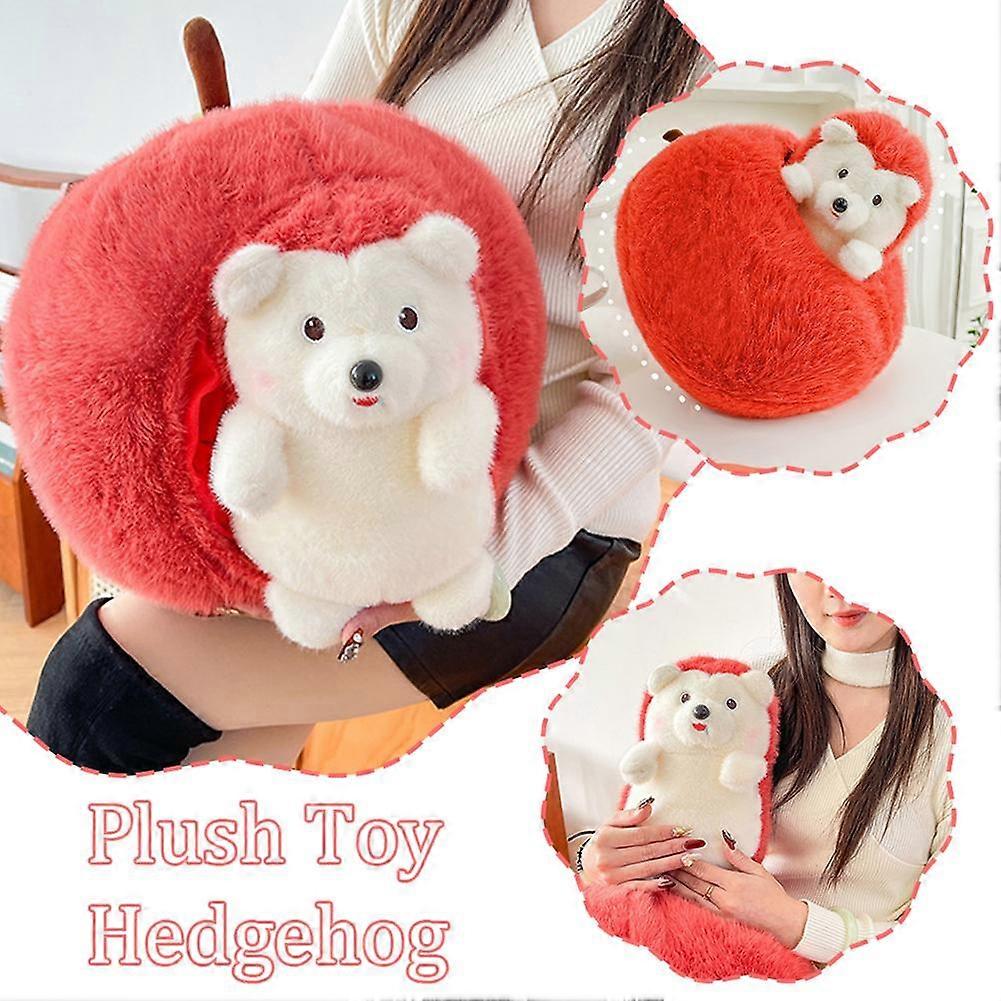 Adorable Apple Hedgehog Plush Toy with A Unique and Interesting Appearance