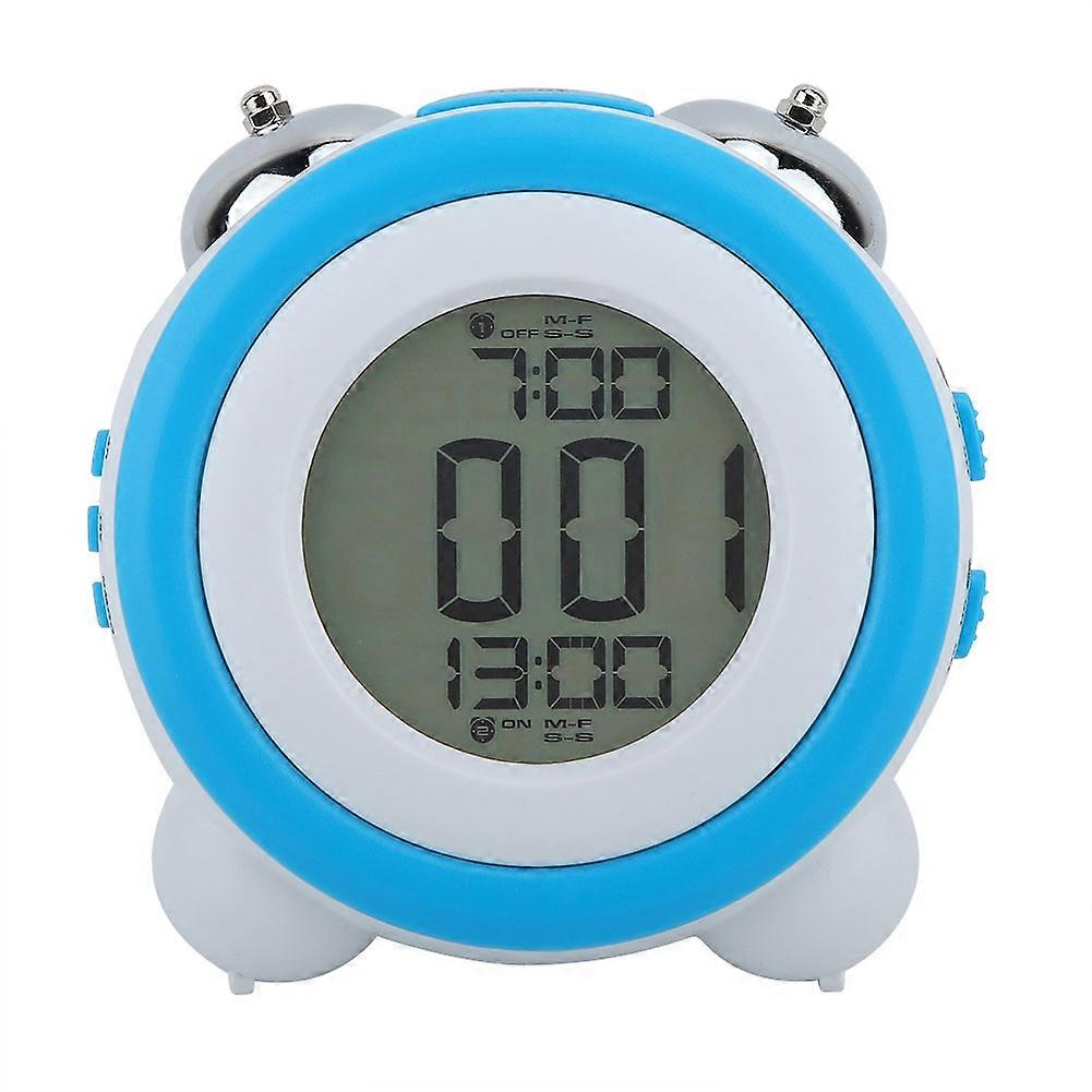 Alarm Clock Night Luminous Double Bell Bedside Electronic Clock Simple Design