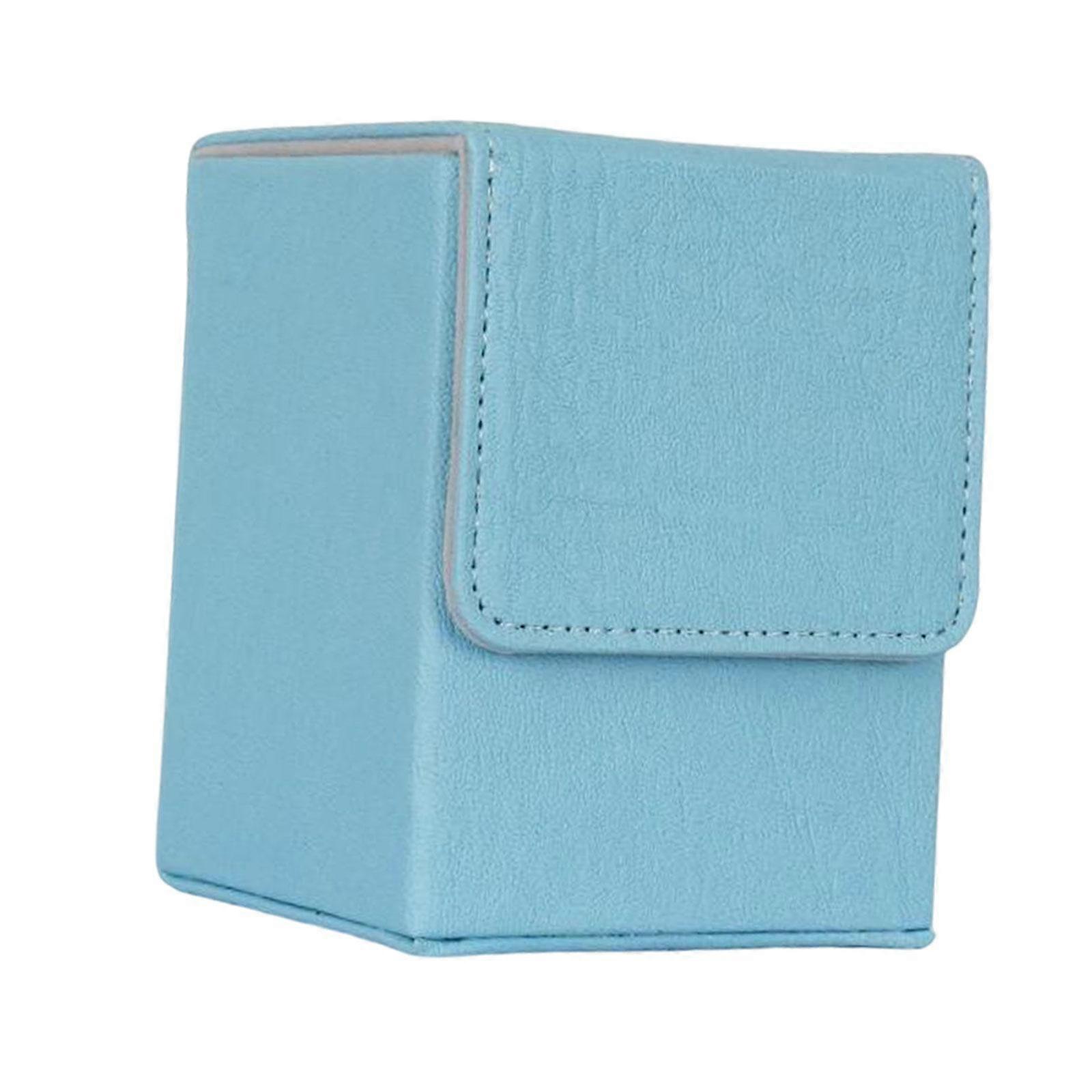 Card Deck Boxes, Trading Card Deck Storage Box passar 100+ ärmade kort, baseball