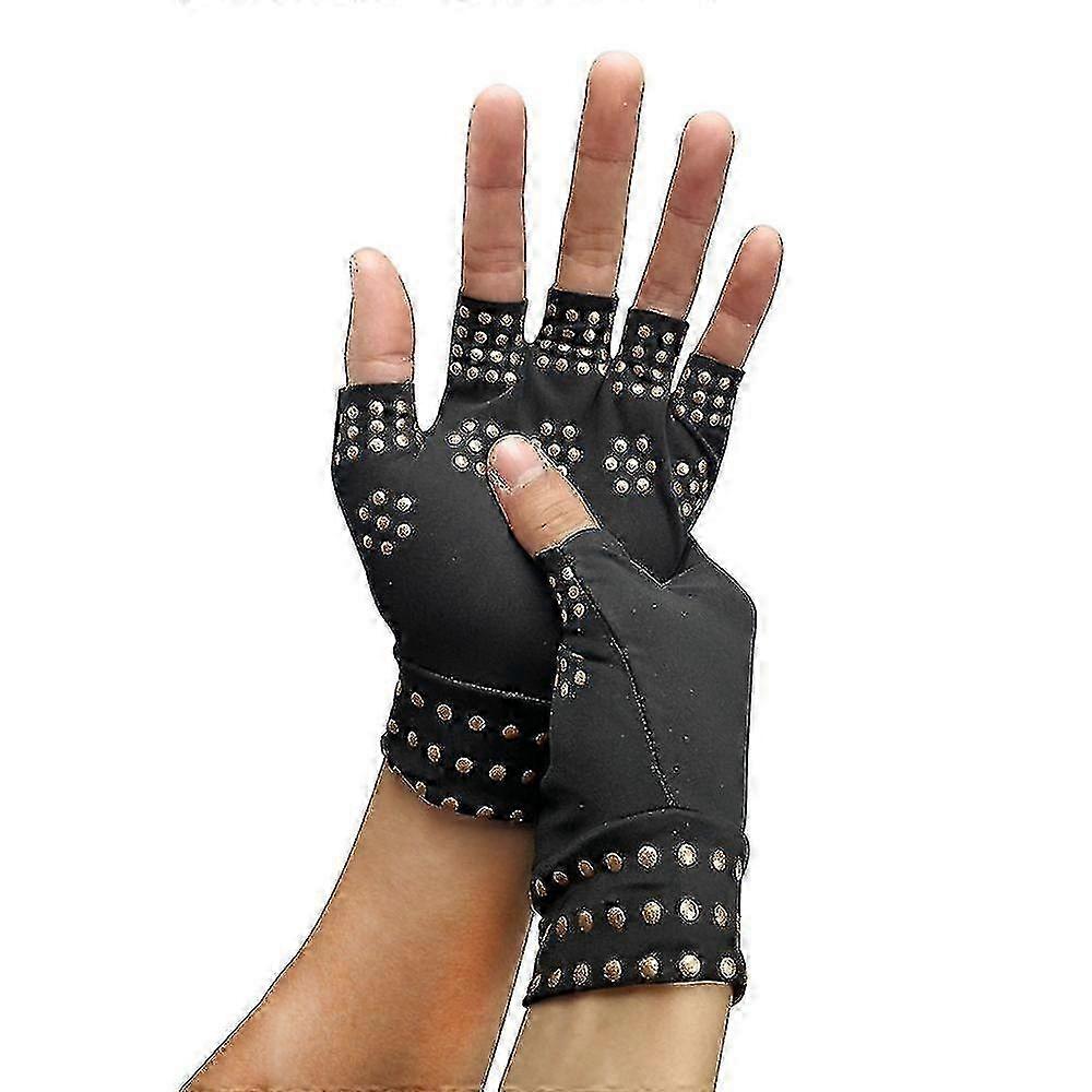 المغناطيسي مكافحة التهاب المفاصل الصحة ضغط العلاج قفازات الروماتويد اليد تخفيف الآلام اليد اليد حمالة الصدر المعصم