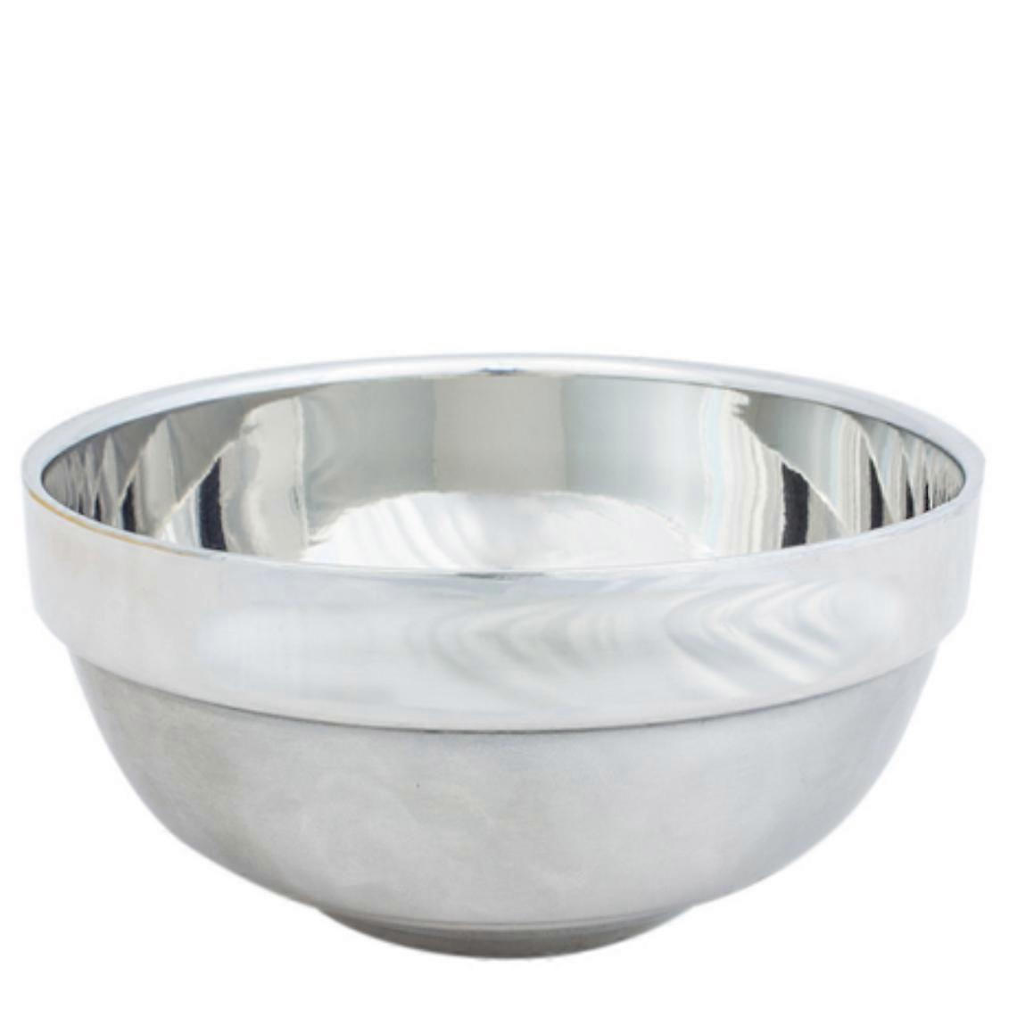 Cuenco de afeitar de acero inoxidable