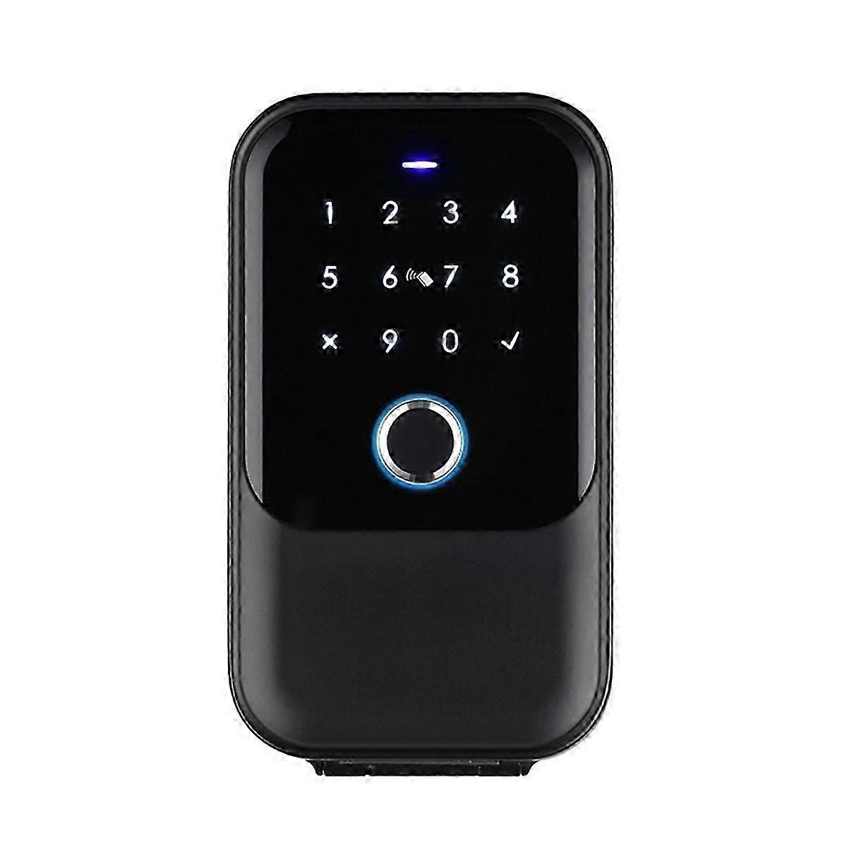 Waterproof Cover Safe Tuya Code Fingerprint Bluetooth Wifi Smart Key Box App Remote Wall Mount Combination Door Lock Box JN