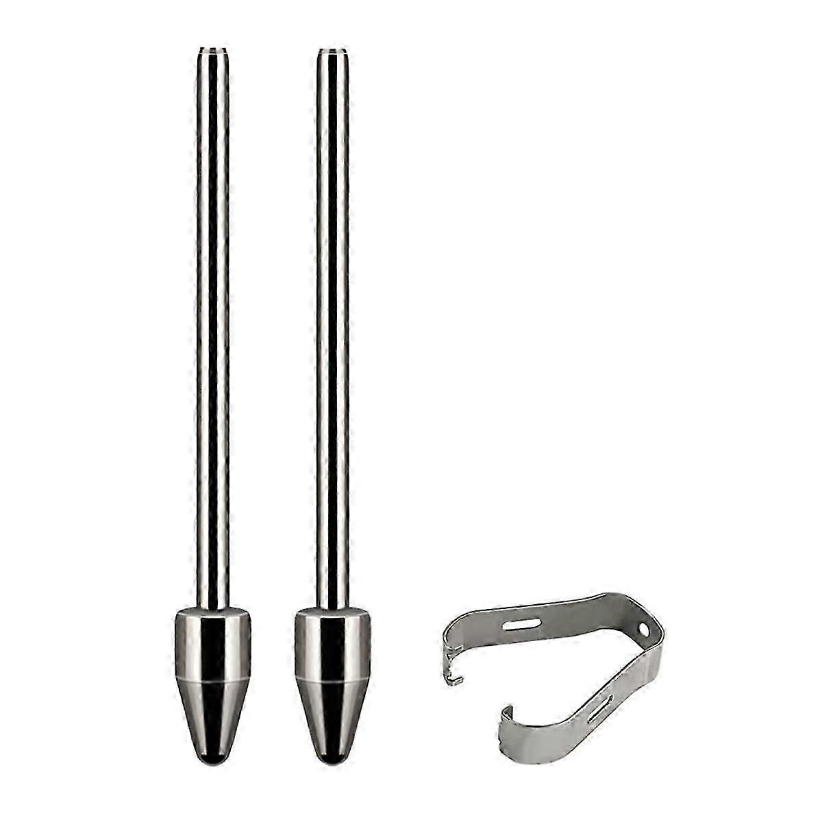 2 Pack Metal Replacement Nibs Compatible with for Galaxy Z Fold 4/3 and Pro Stylus Pen JN