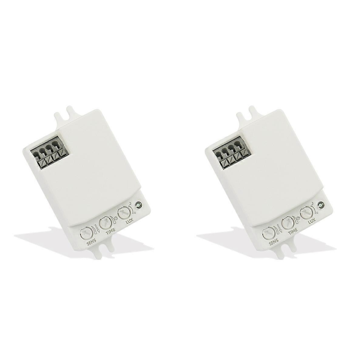 2X 5.8GHz Mini Microwave Radar Motion Sensor Switch AC85-265V Intelligent Human Body Sensor Switch