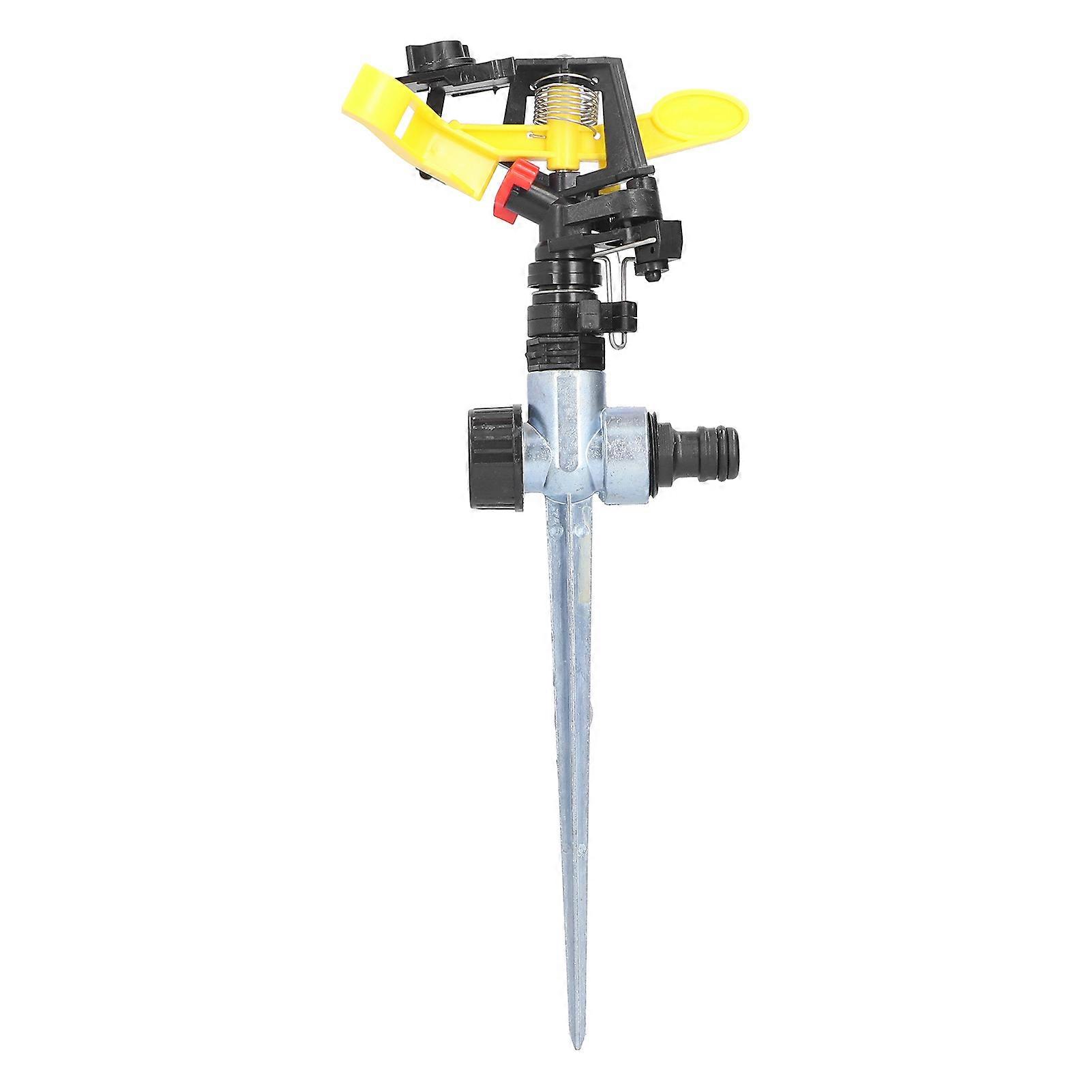 360° Adjustable Sprinkler Ground Insert Rotating Sprayer Nozzle for Garden Lawn Yard Irrigation