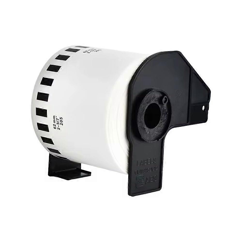 Go Inks Compatible DK-44205 Roll of Labels for Brother, 1 Pack (Labels: Continuous Roll, Size: 62mm x 30.48m)
