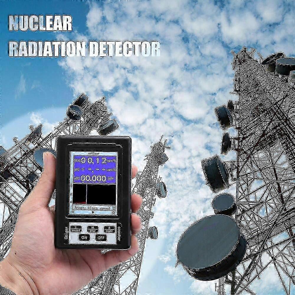 dosimeter radiation detector counter marble digital display nuclear field
