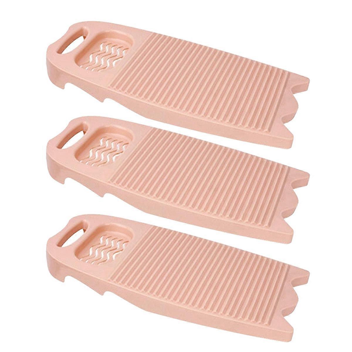 Home Washboard, Non-Slip Hand Washing Clothes Washboard Pink