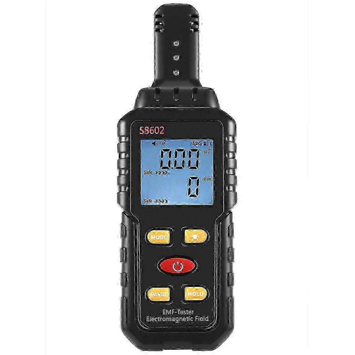 3-In-1 Radiation Dosimeter Counter Geiger EMF Meter Automatic Alarm Real-Time Measure Radiation Det