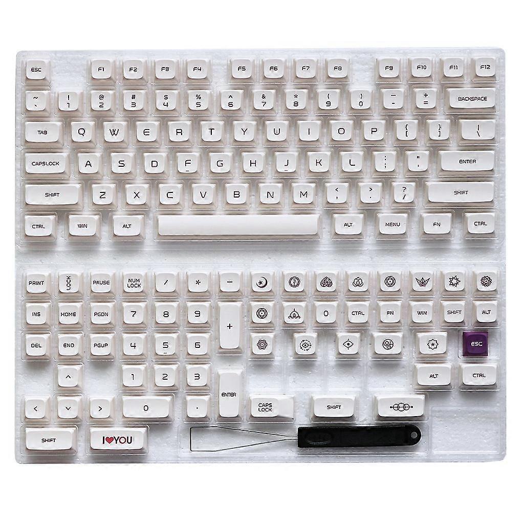 137Keys XDA Profile Custom Keycap PBT Sublimation thermique pour clavier mécanique