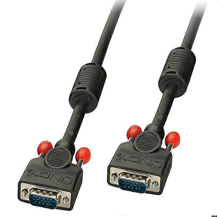 LINDY VGA Kabel M/M - 7,5 m - Sort