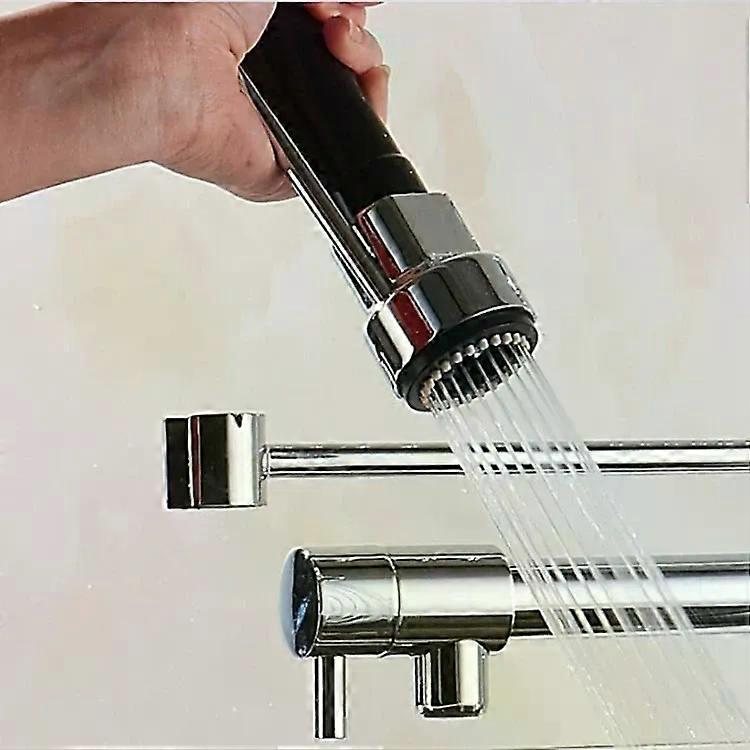 Kitchen Sink Faucet Replacement Head-Hand-held Chrome ABS Sprinkler