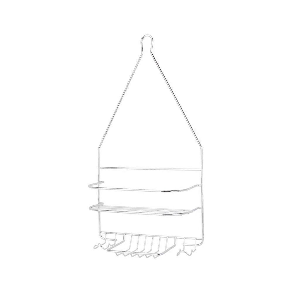 Rust Proof High Grade Steel Shower Caddy for Shampoo/Soap and Razor Hangers