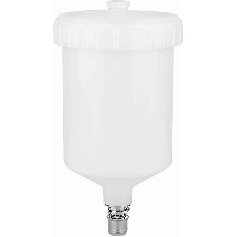 600ml Paint Spray Gun Can Threaded Gravity Cup for Automotive