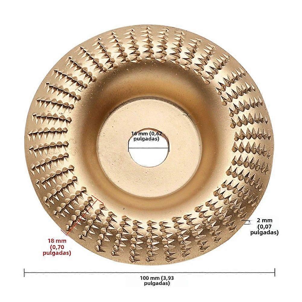 1pc Wood Grinding Discs Abrasives for Angle Lathe Grinding and Sanding Tool for Woodworking