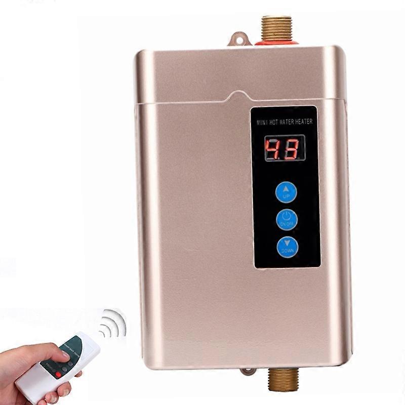 [New] Electric Water Heater With Remote Control Adjustable Temperate