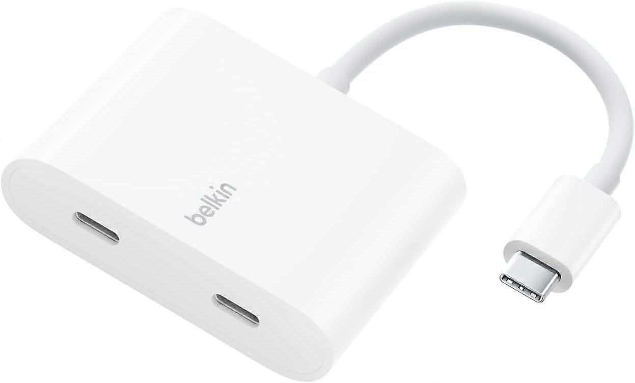 Hoogwaardige gloednieuwe Connect USB-C Power & Data Splitter, Dual Port Hub met 1 x USB-C