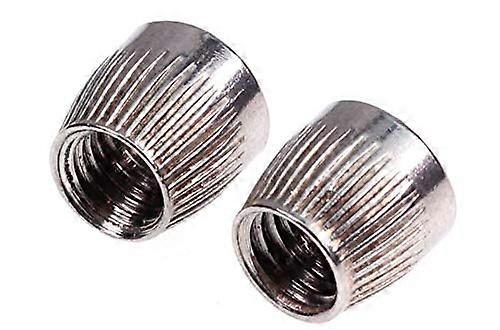 5pcs M10 M12 Metric thread 304 stainless steel nuts screw cap cone knurled nut (Size: M10)