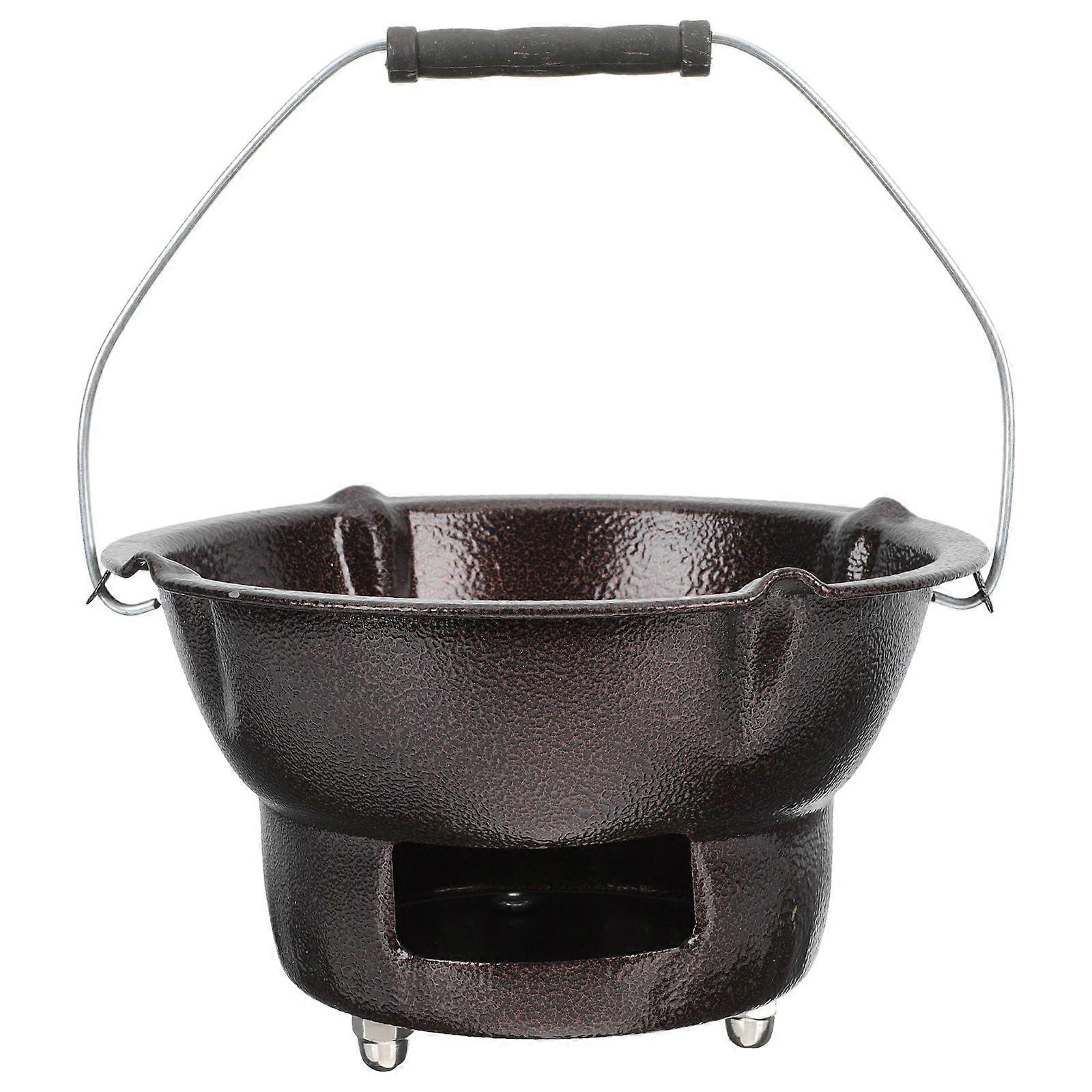 1 Set Forno Caldaia Carbone Barbecue Stufa Forno In Ghisa Stufa Da Tè Per La Casa