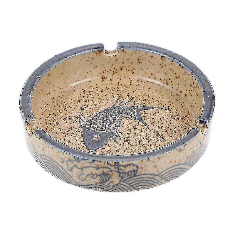 Ashtray Vinta Ash H Ceramic Ashtray Ornt