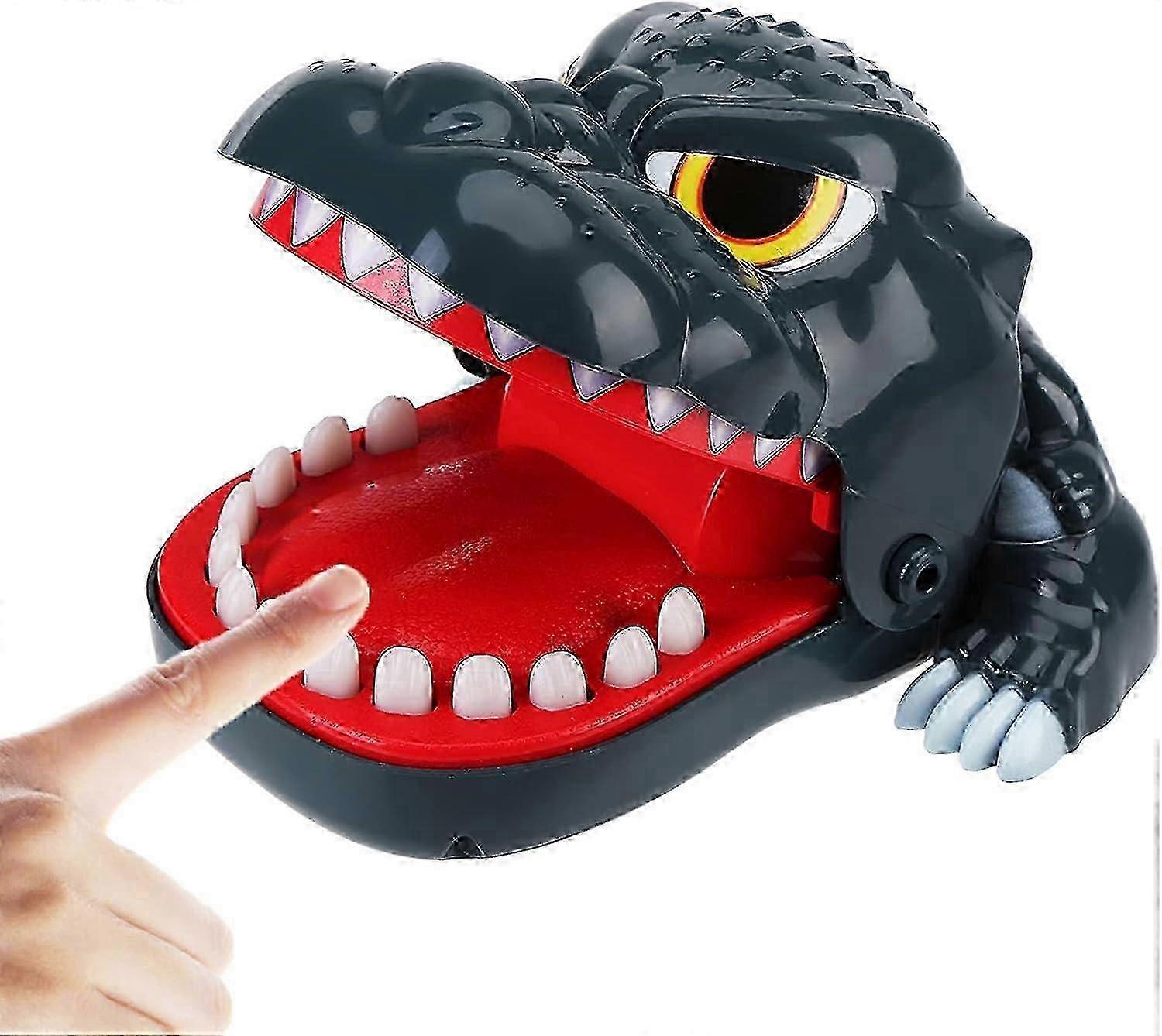 Crocodile Teeth Game,Teeth Dentist Game, Alligator Dentist Game,Bite Finger Toy,Crocodile Biting Finger Fun Game for Trick Toy Funny Interac Qhzl A-G