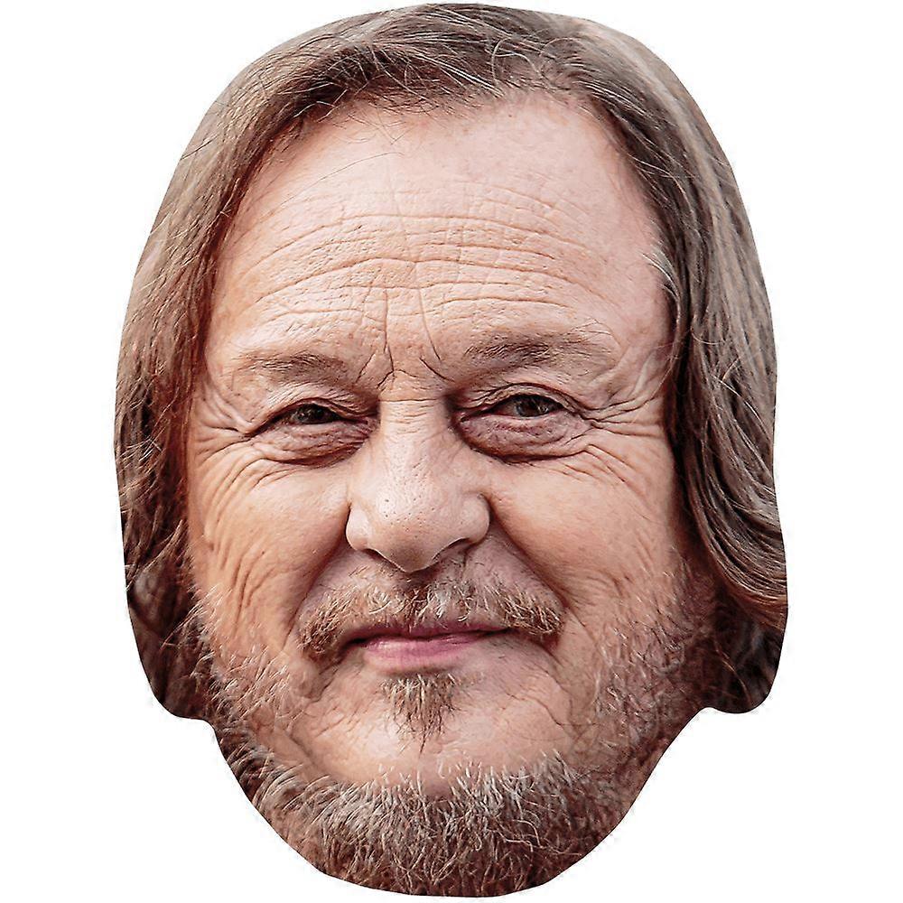 Adelmo Fornaciari (Beard) Celebrity Mask, Flat Card Face