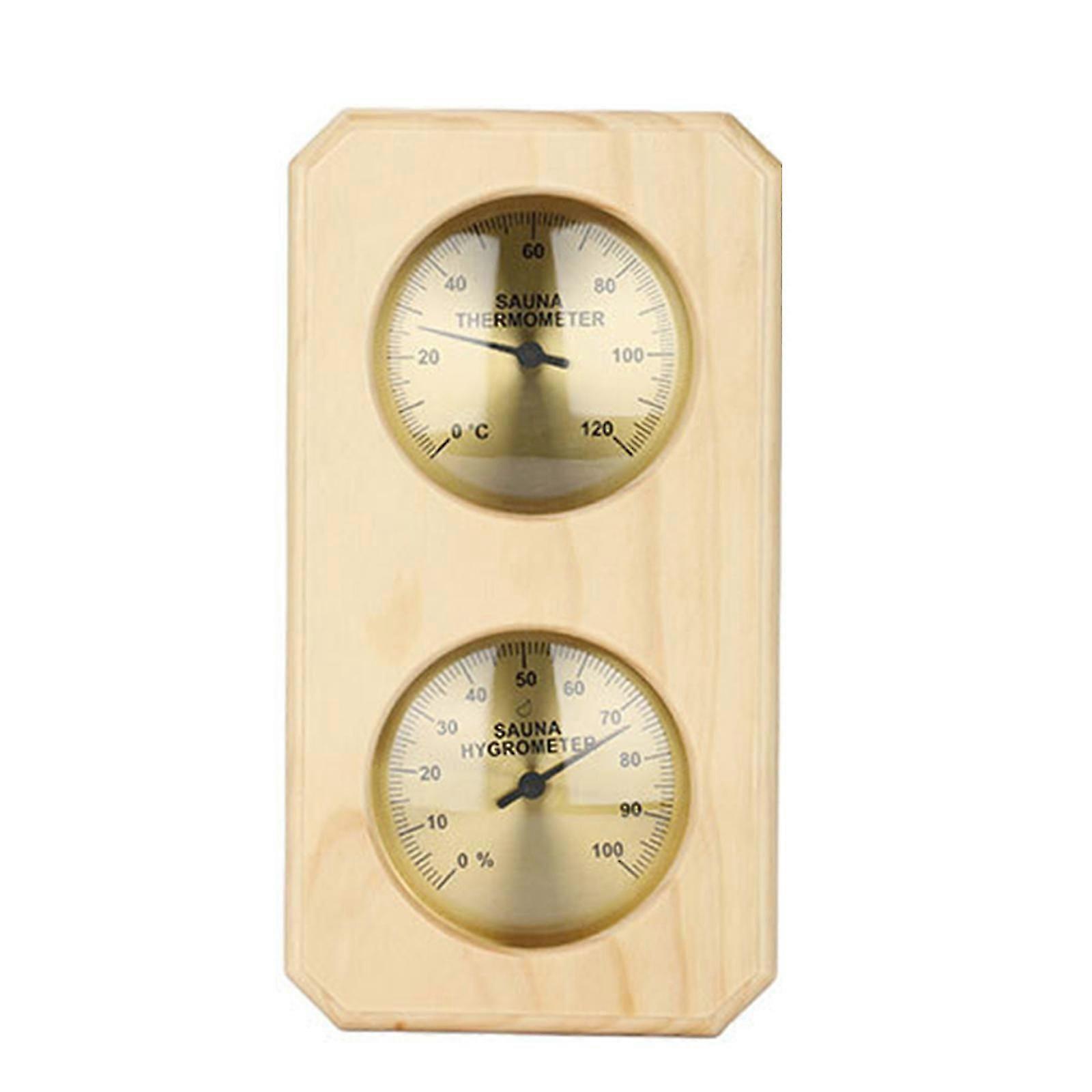 Badstue Temperatur Termometer Badstue Rom Termometer & Hygrometer Dual Display