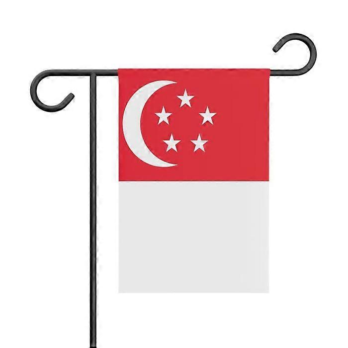 Garden Flag – Singapore – 32 x 47.5 cm – Durable Polyester – Horizontal Format – Outdoor
