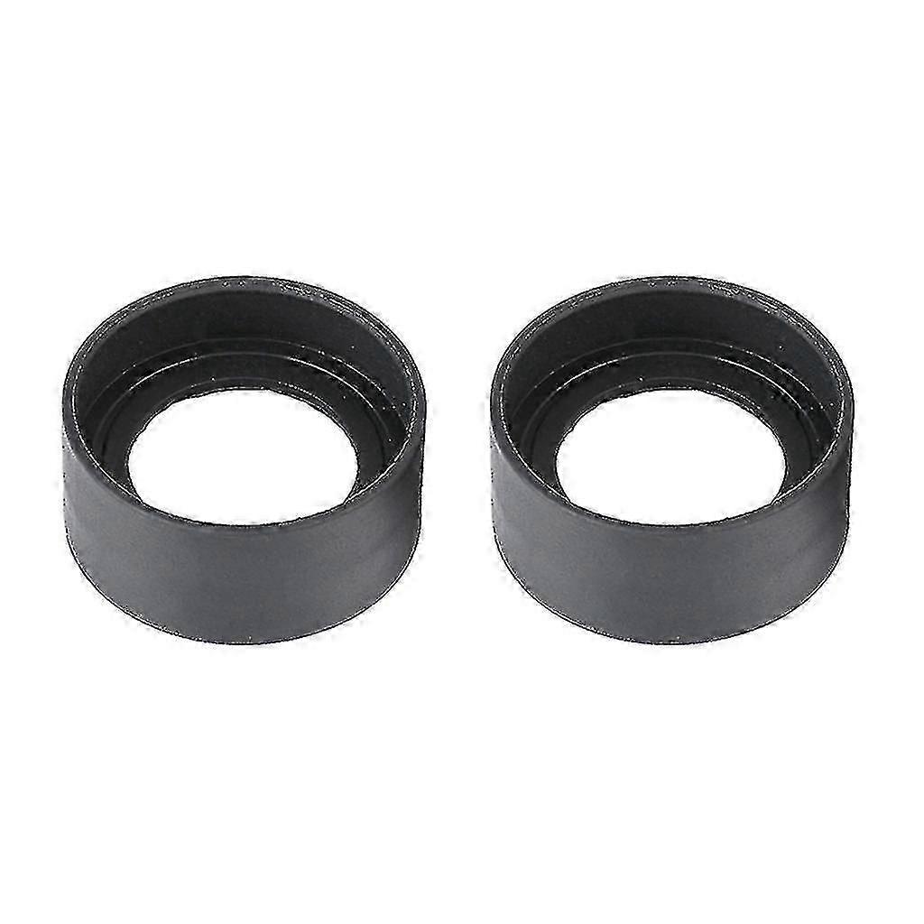 Couvercle d’oculaire en caoutchouc Protège-yeux Cylindre Bouclier oculaire Microscope Jumelles 32-36mm -ja