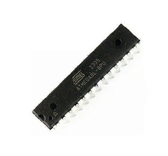 ATMEGA8L-8PU Microcontroller DIP-28 Package, 10PCS ATMEGA8L IC Chip for Electronics Projects and Prototyping