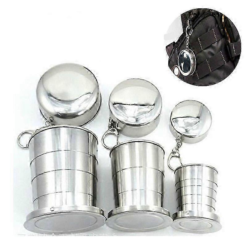 150MLStainless Steel Camping Folding Cup M 150ML